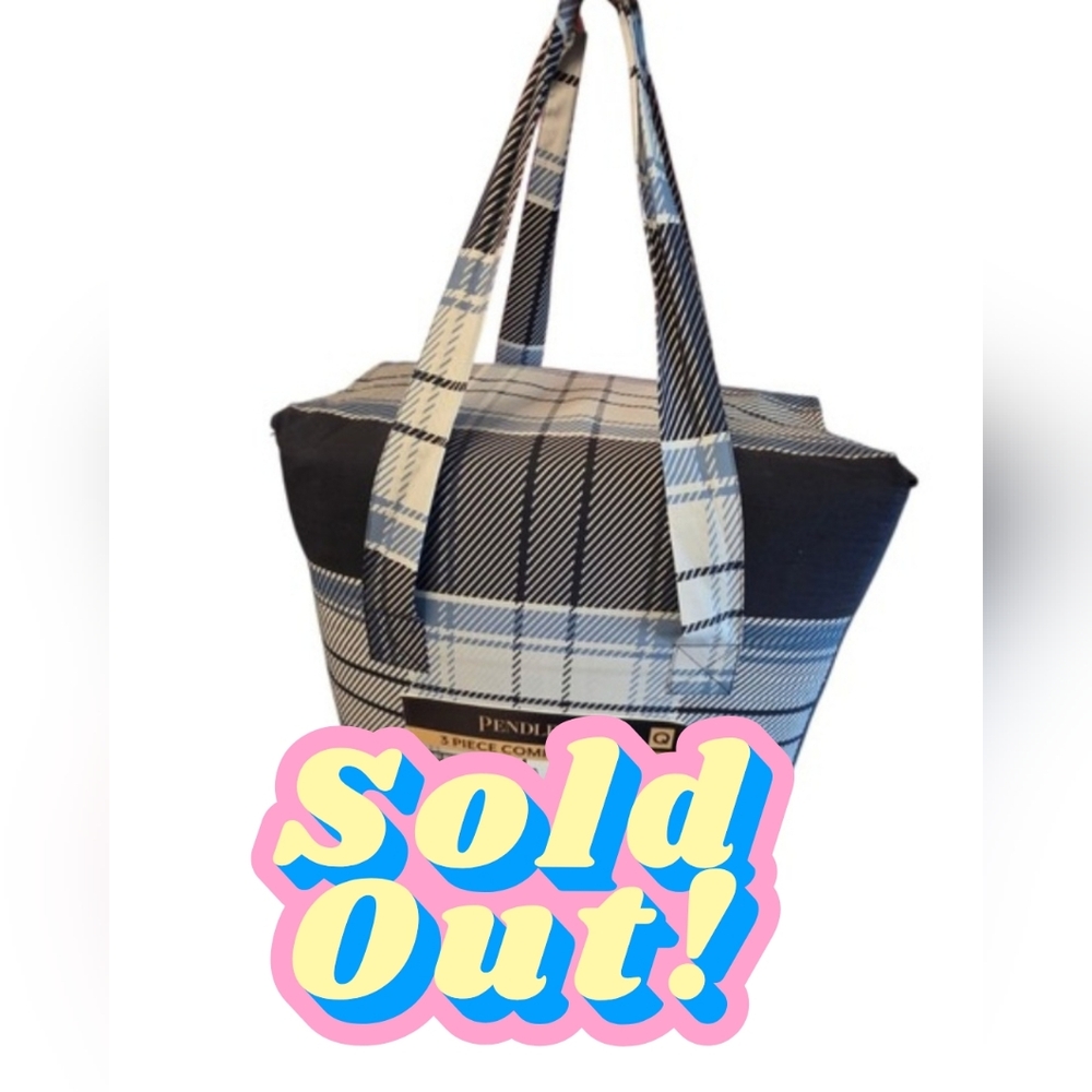 ❌️📣❌️ SOLD ❌️📣❌️ Pendleton Bandon Plaid Queen 3 Piece One Comforter Two Sham